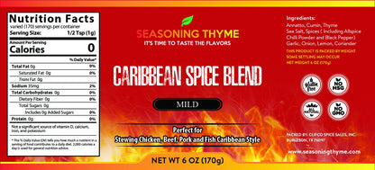 Caribbean Spice Blend - Mild